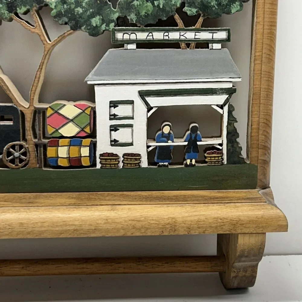 Vintage‎ Wall Decor 3D Art Work Towel Hanger